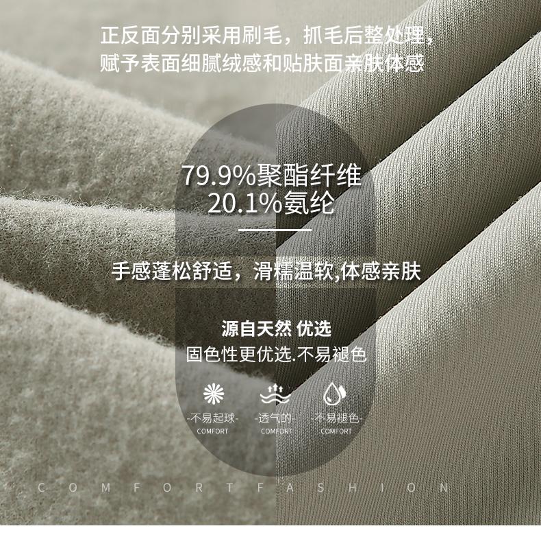8831#碳素德绒 卫衣定制 细节展示 第2张