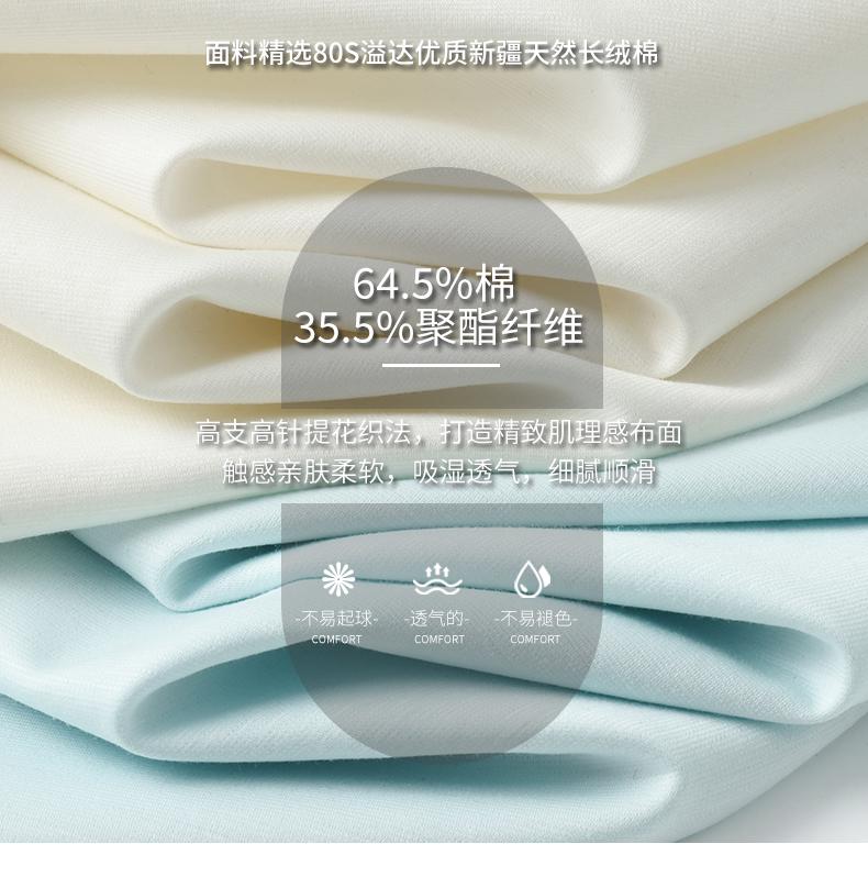 GS82061#80支液氨亲柔棉 190G Polo衫 细节展示 启虎